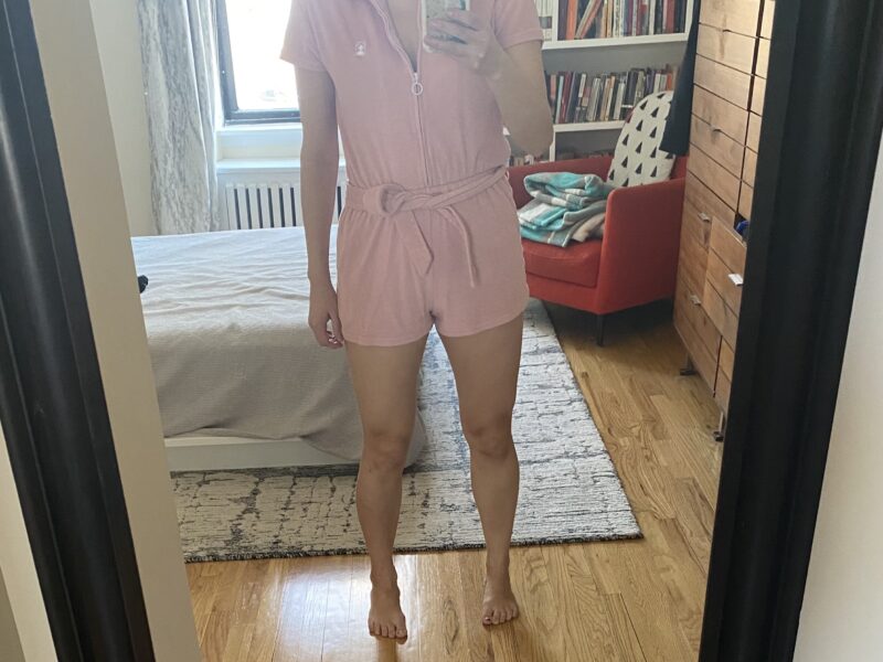 Dandy Del Mar Tropez Romper in Coral review