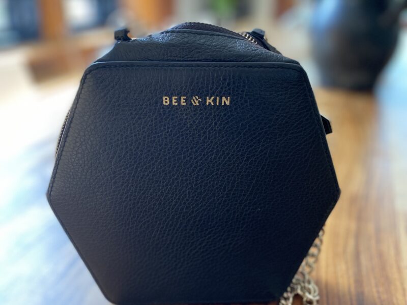 Bee + Kin Bag the sidekick leather crossbody in black review