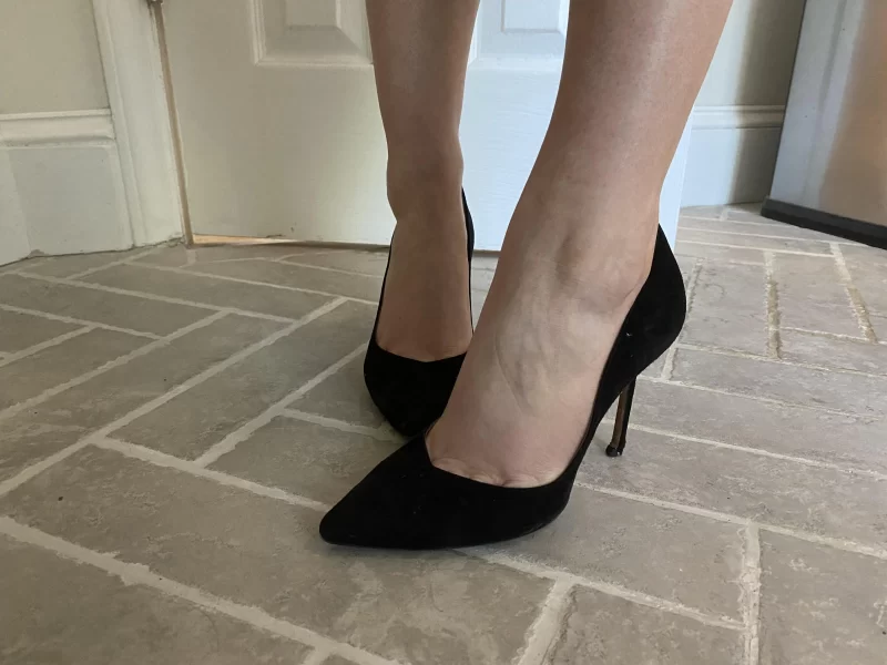 Sarah Flint Perfect Pump 100mm in Black Suede review